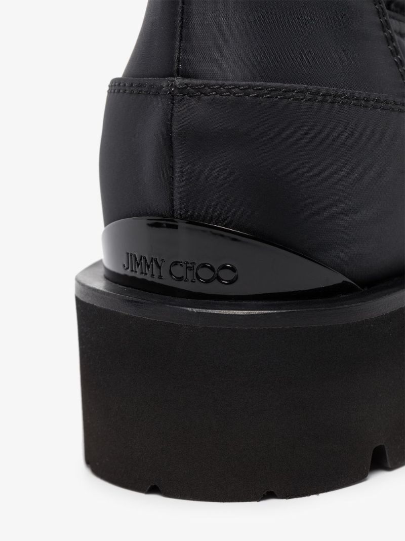 Black Kai Padded Ankle Boots