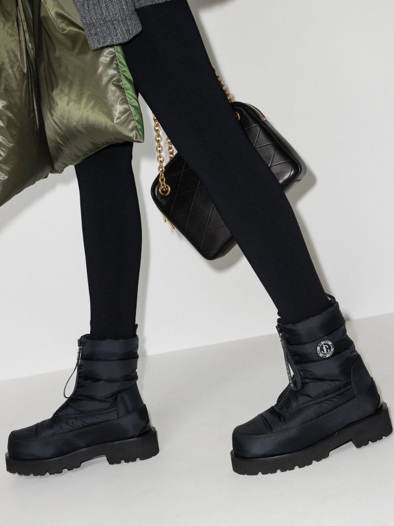 Black Kai Padded Ankle Boots
