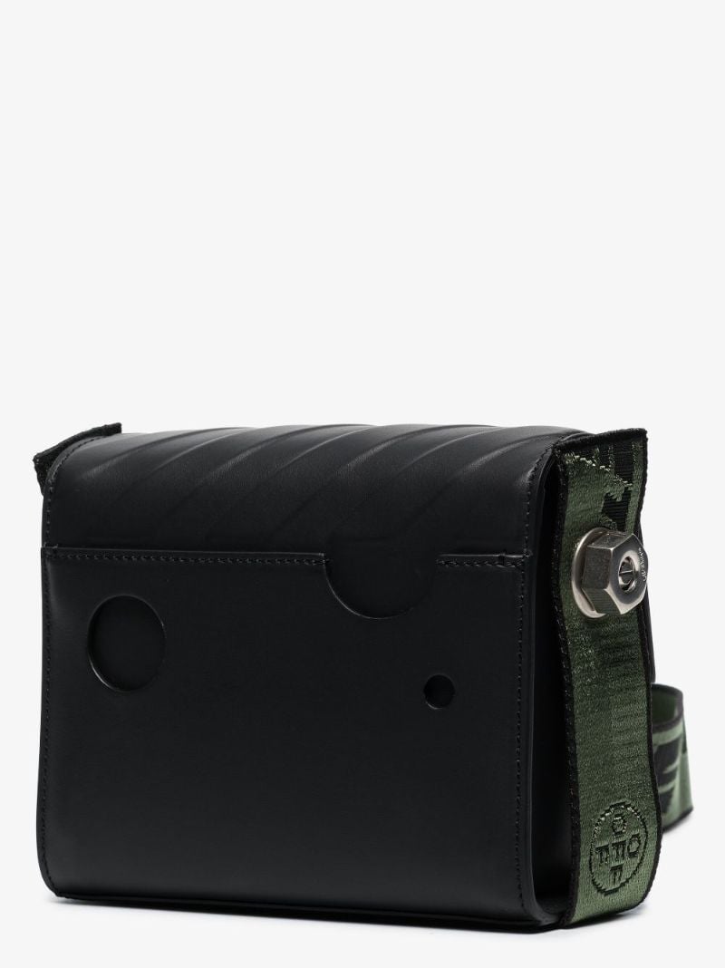 Black Binder 18 Leather Shoulder Bag