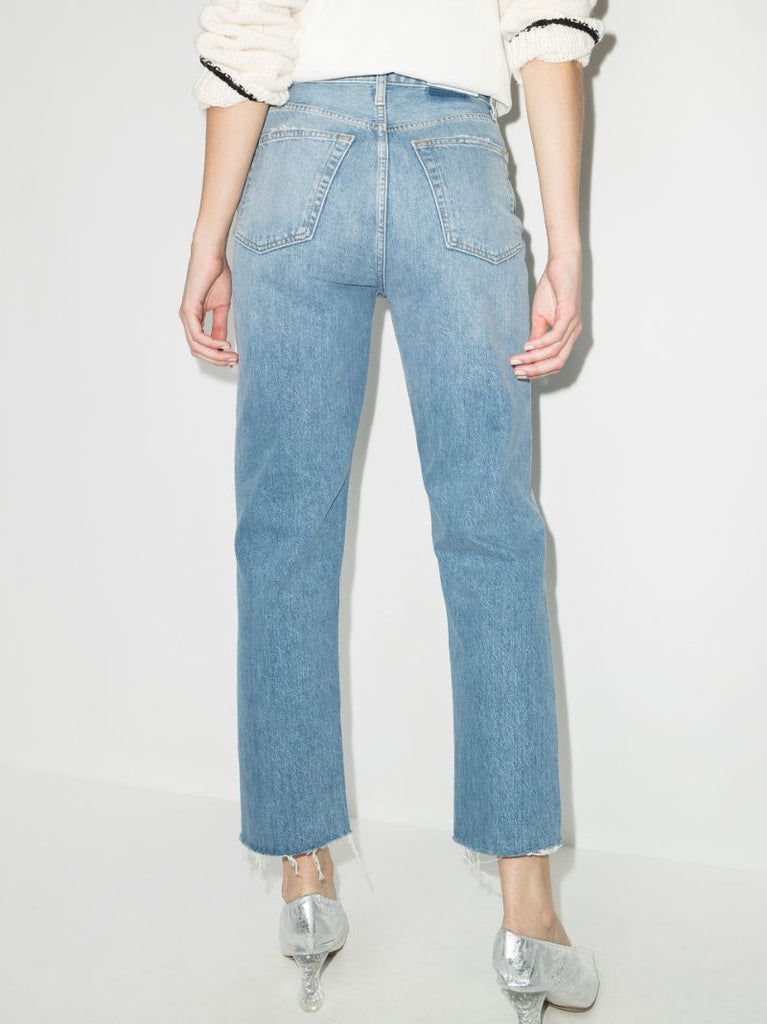 '70s Stove Pipe Straight Leg Jeans
