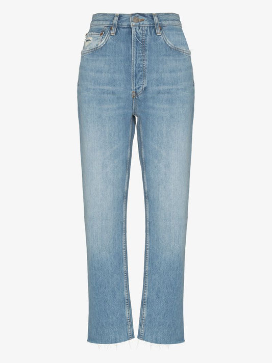 '70s Stove Pipe Straight Leg Jeans