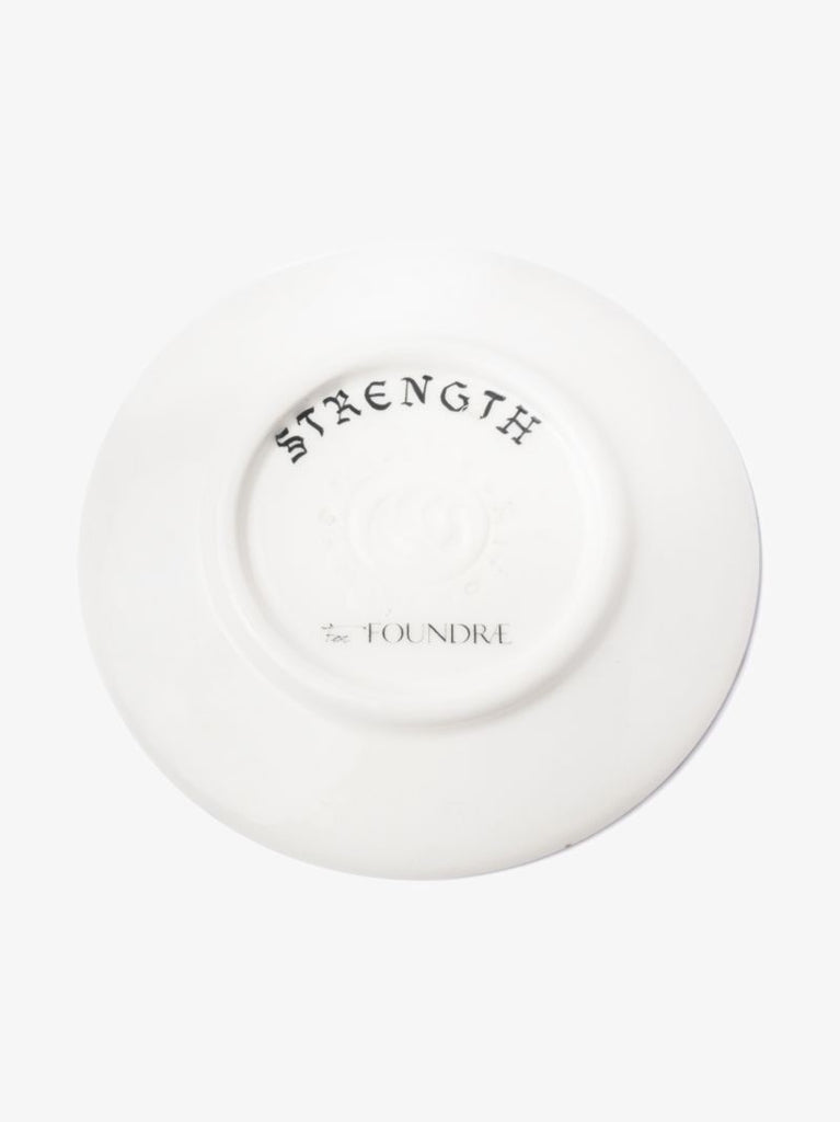 White Strength Miniature Plate