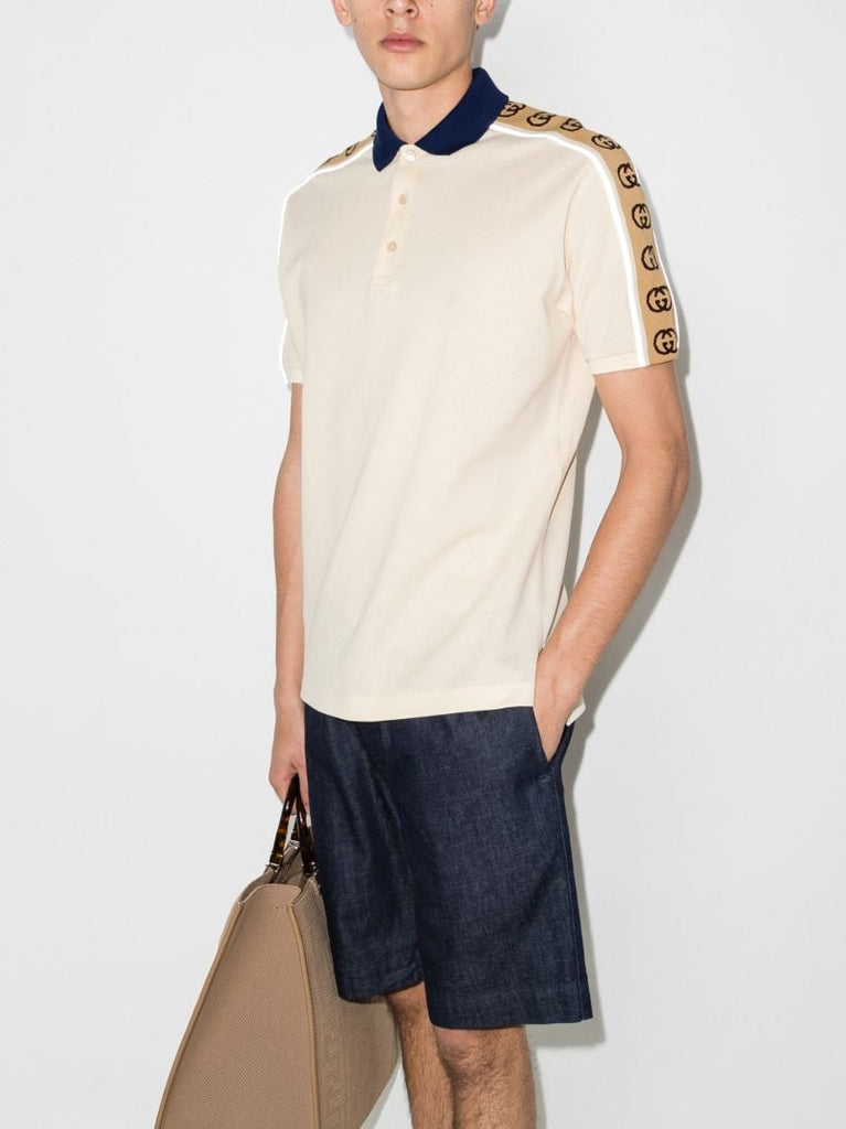 Gg Stripe Polo Shirt