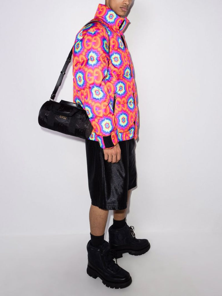 Gg Kaleidoscope Print Padded Jacket