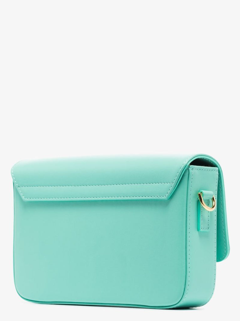 Green Le Carinu Leather Shoulder Bag