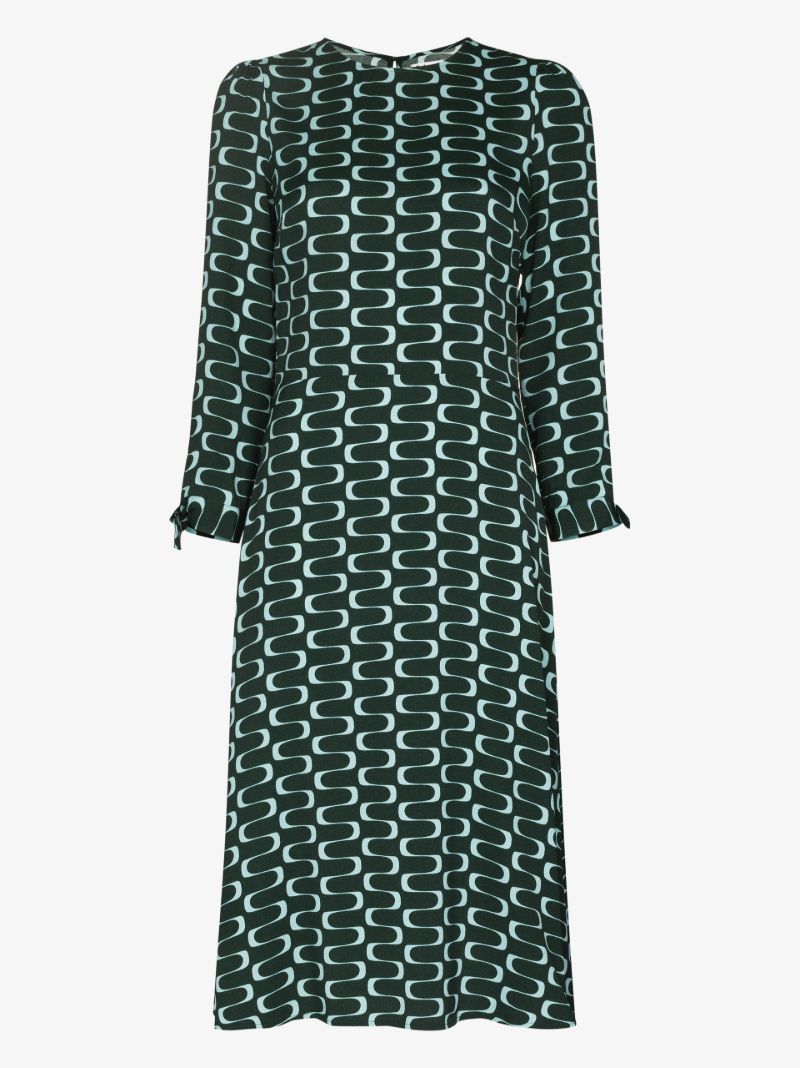 Port Printed Dress