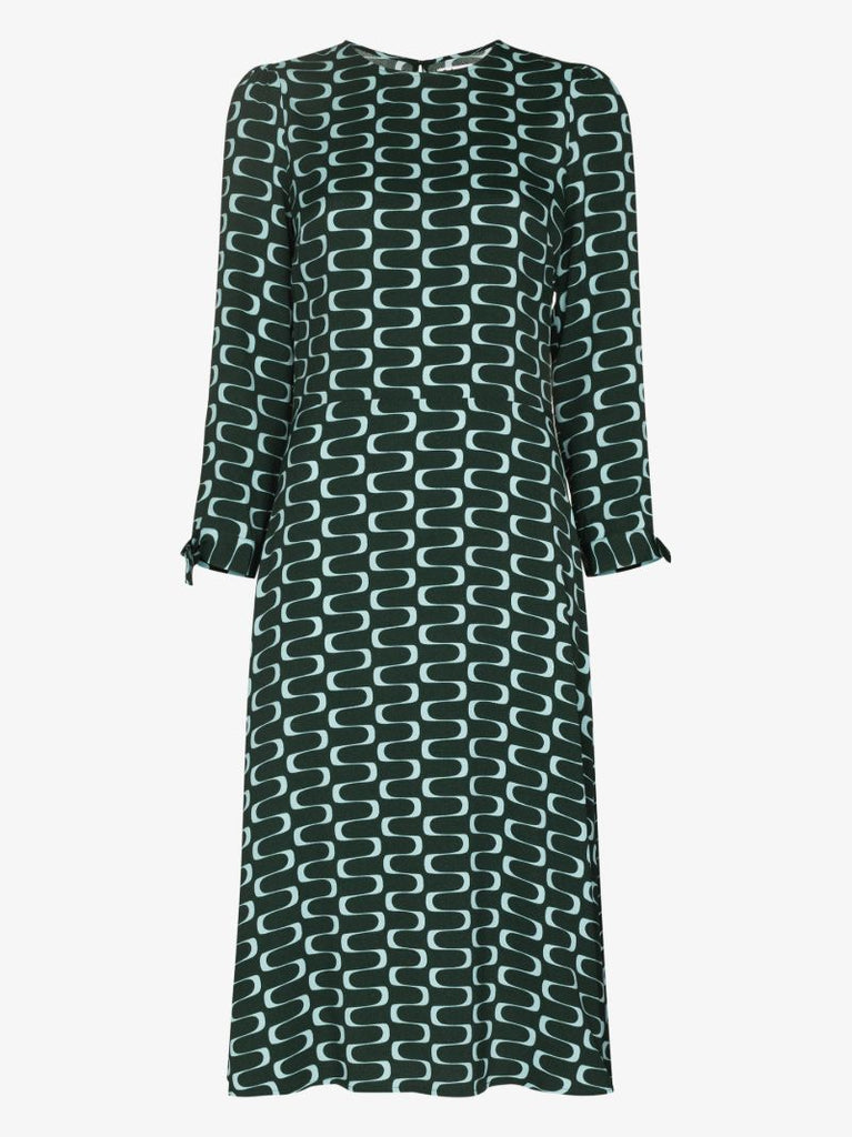 Port Printed Dress