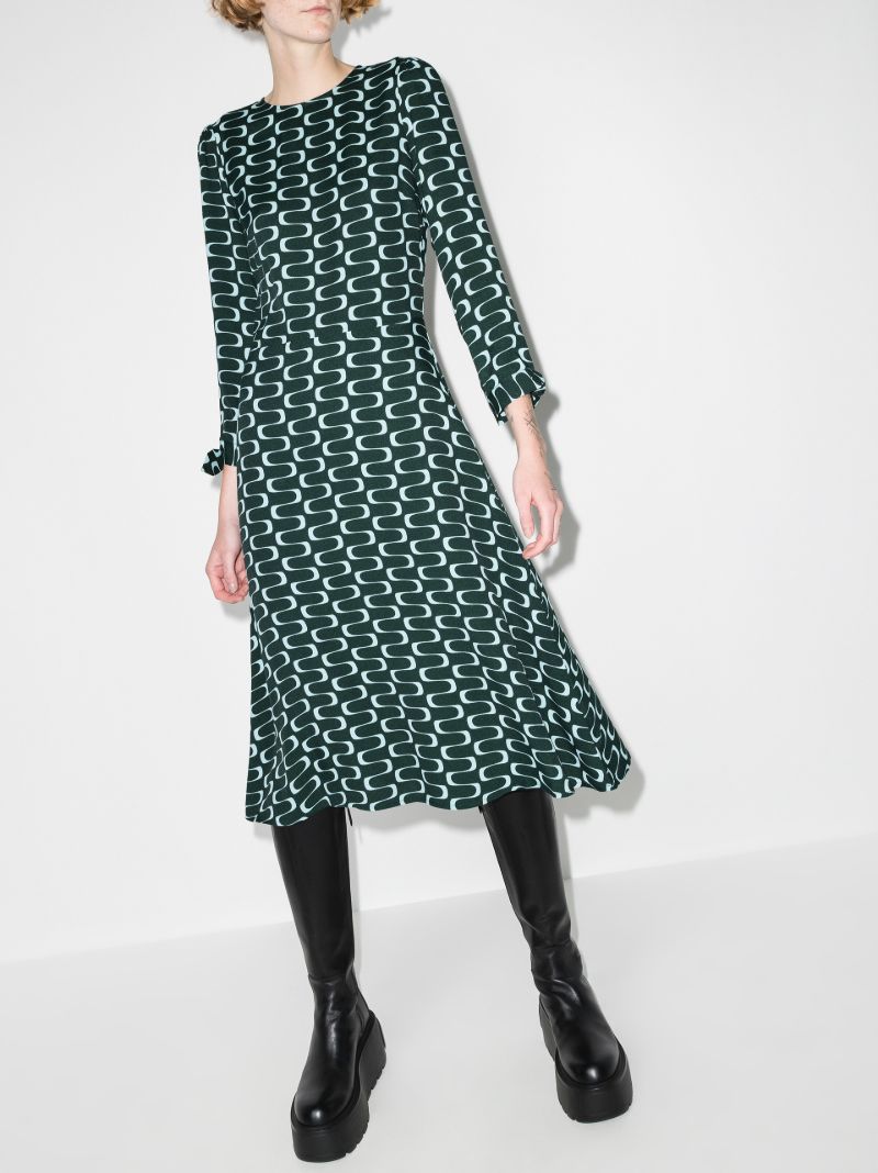 Port Printed Dress