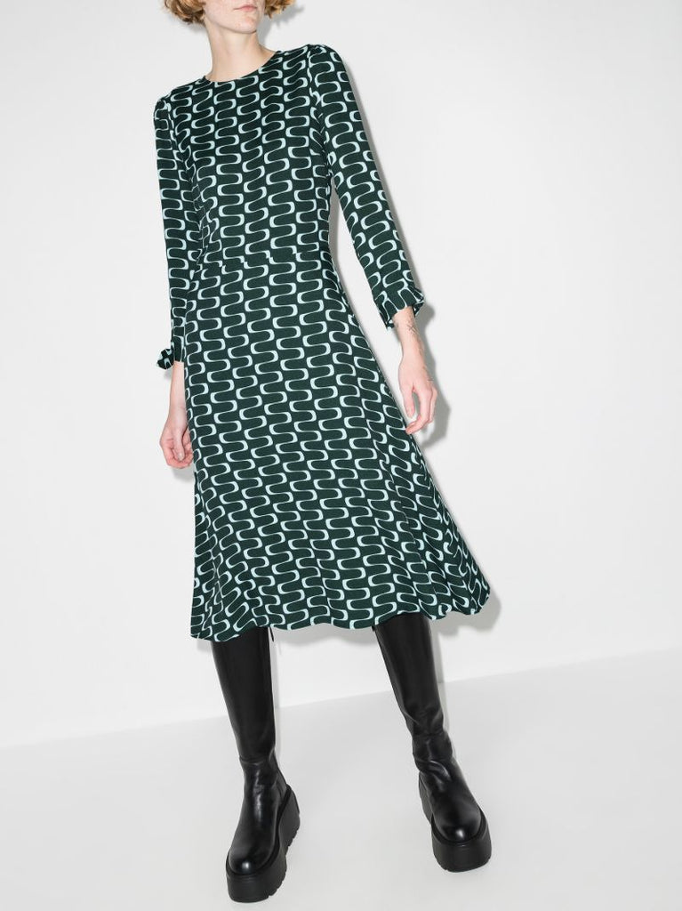 Port Printed Dress
