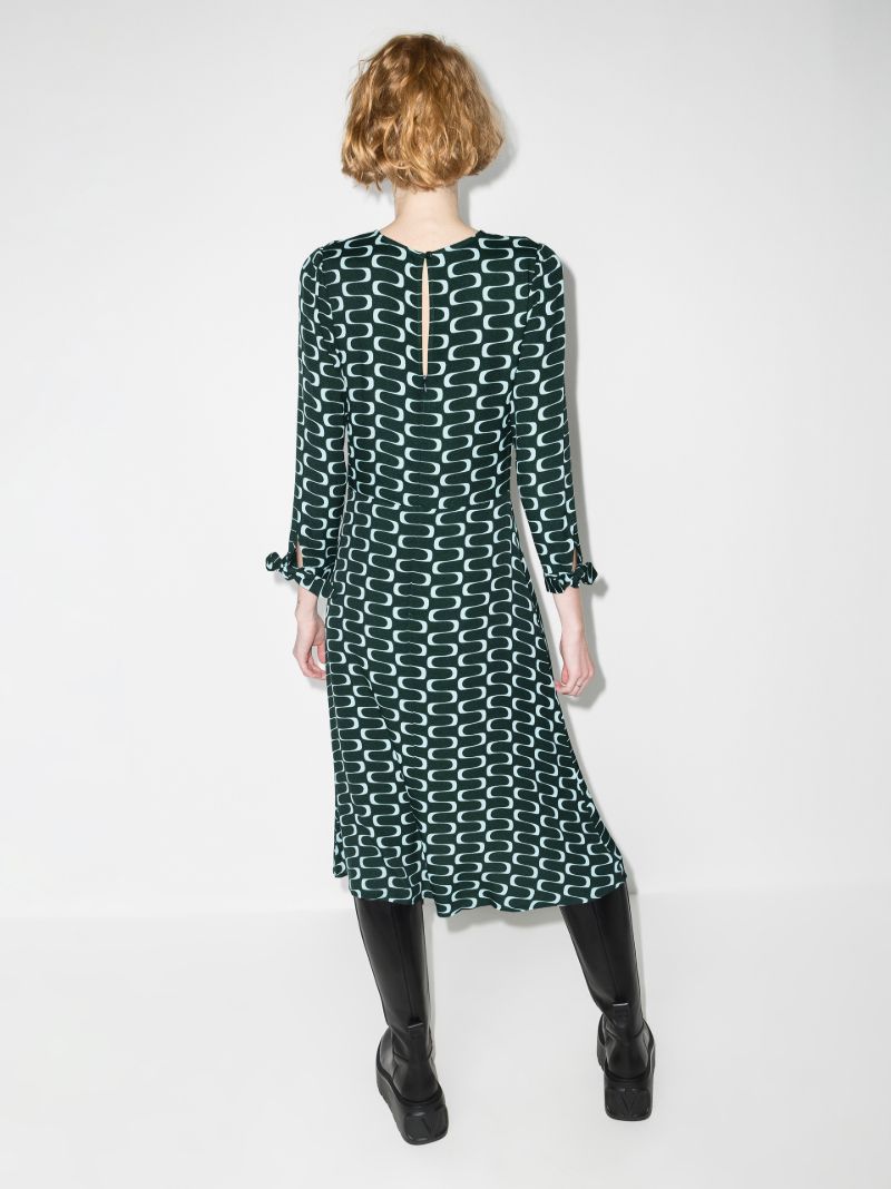Port Printed Dress
