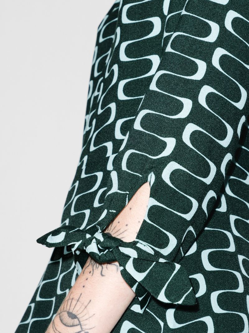 Port Printed Dress