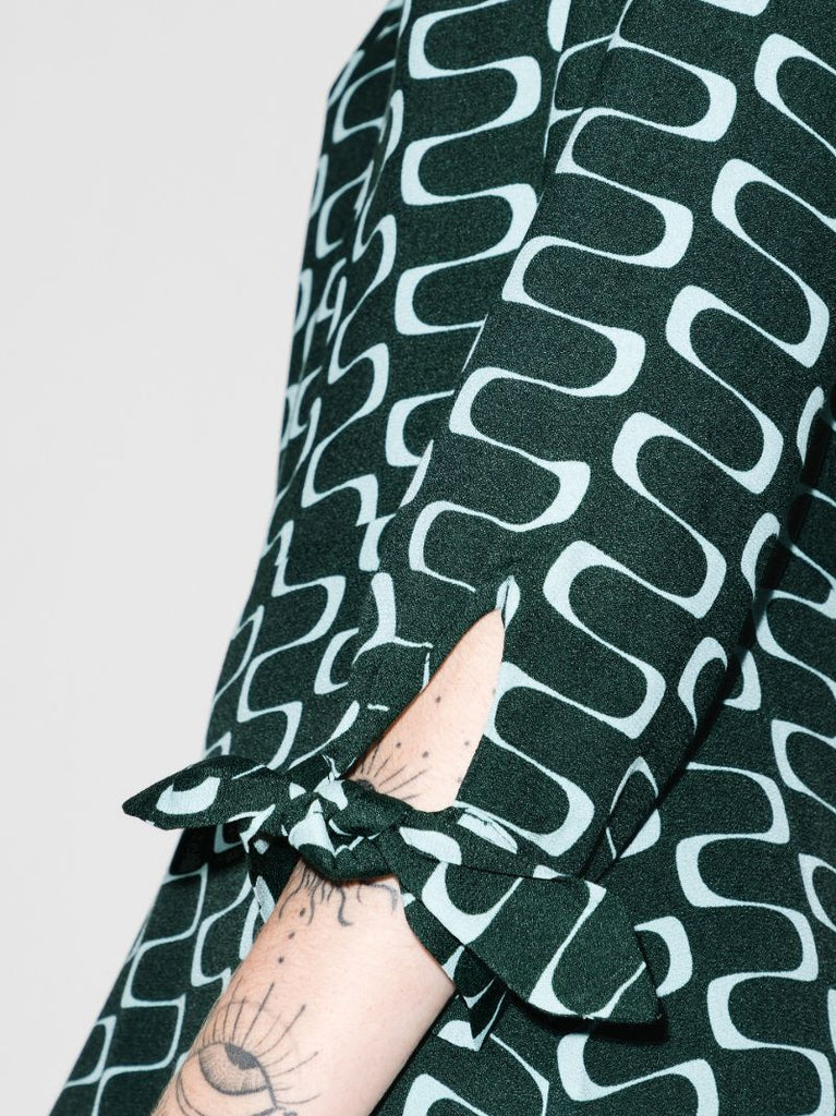 Port Printed Dress