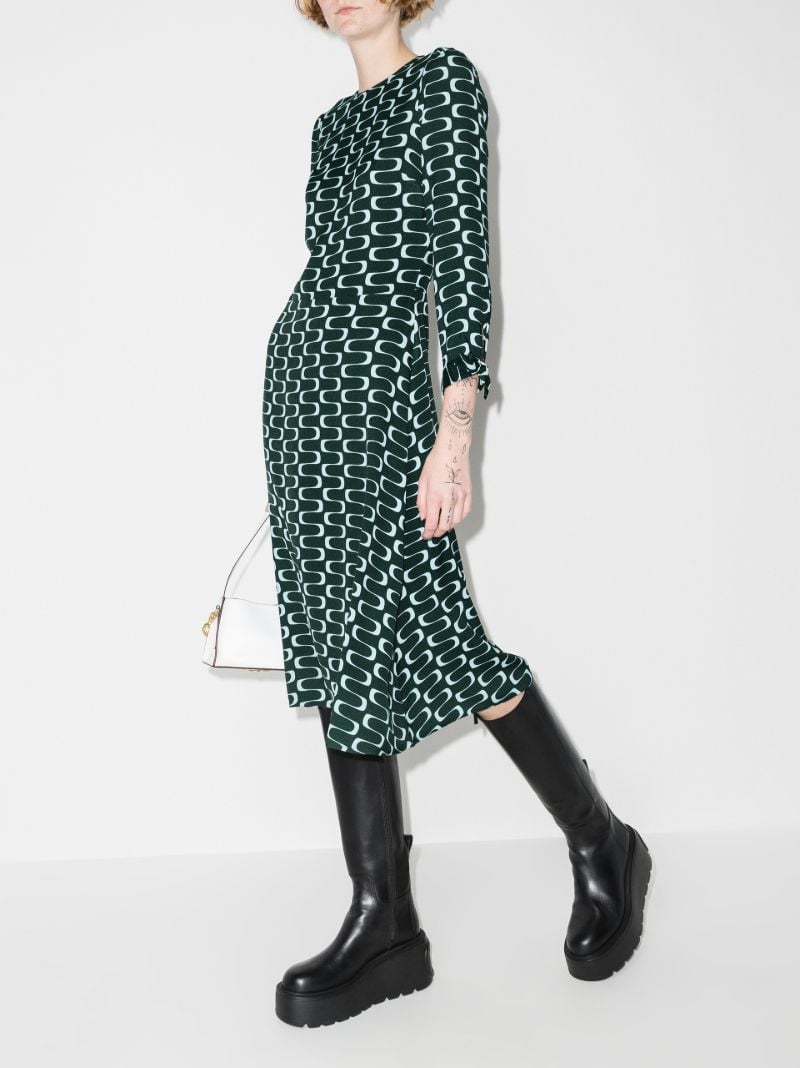 Port Printed Dress