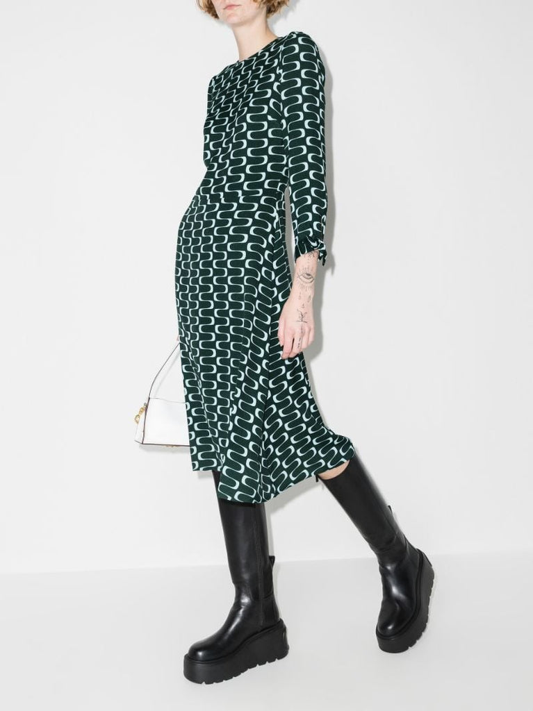 Port Printed Dress