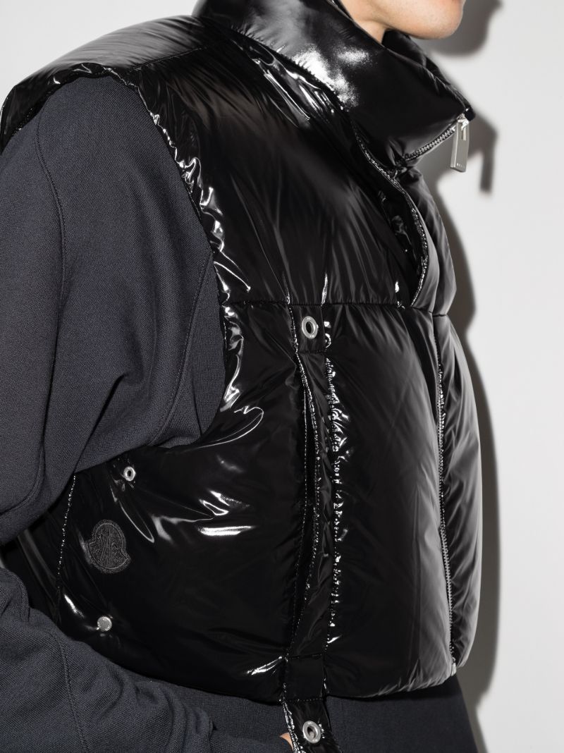 6 Moncler 1017 Alyx 9sm Fraxinus Cropped Gilet