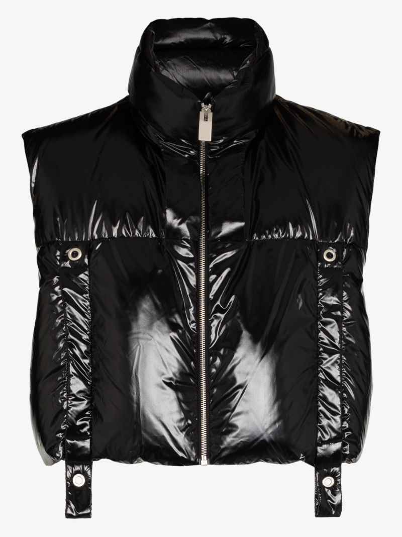 6 Moncler 1017 Alyx 9sm Fraxinus Cropped Gilet
