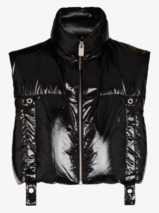 6 Moncler 1017 Alyx 9sm Fraxinus Cropped Gilet