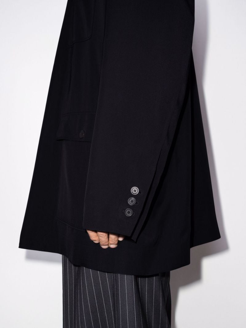 Flap Pocket Shirt Jacket