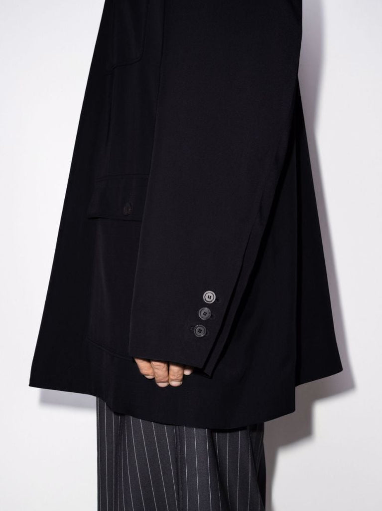 Flap Pocket Shirt Jacket