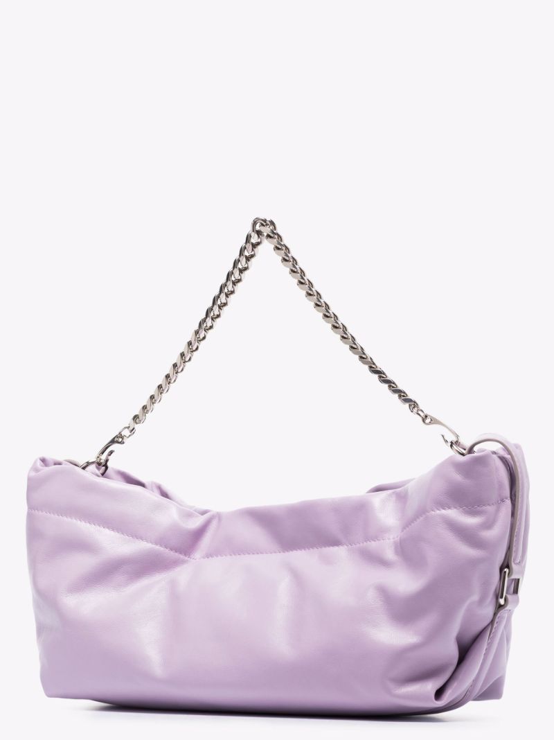 Purple Bundle Mini Leather Shoulder Bag