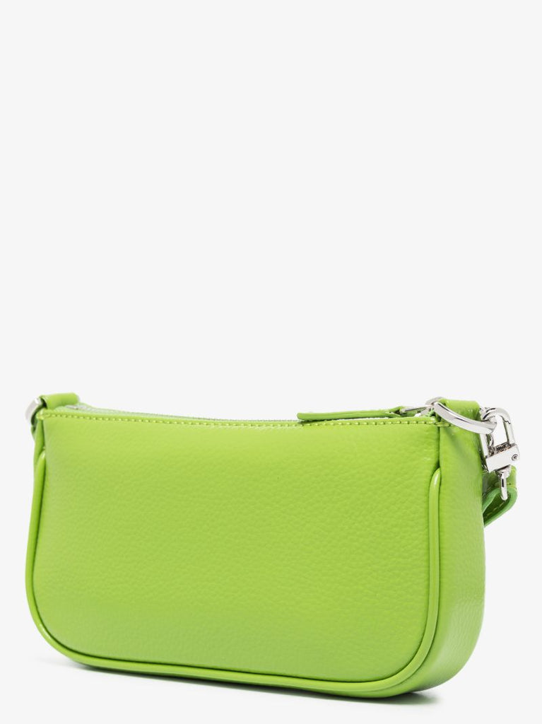 Green Rachel Patent Leather Shoulder Bag