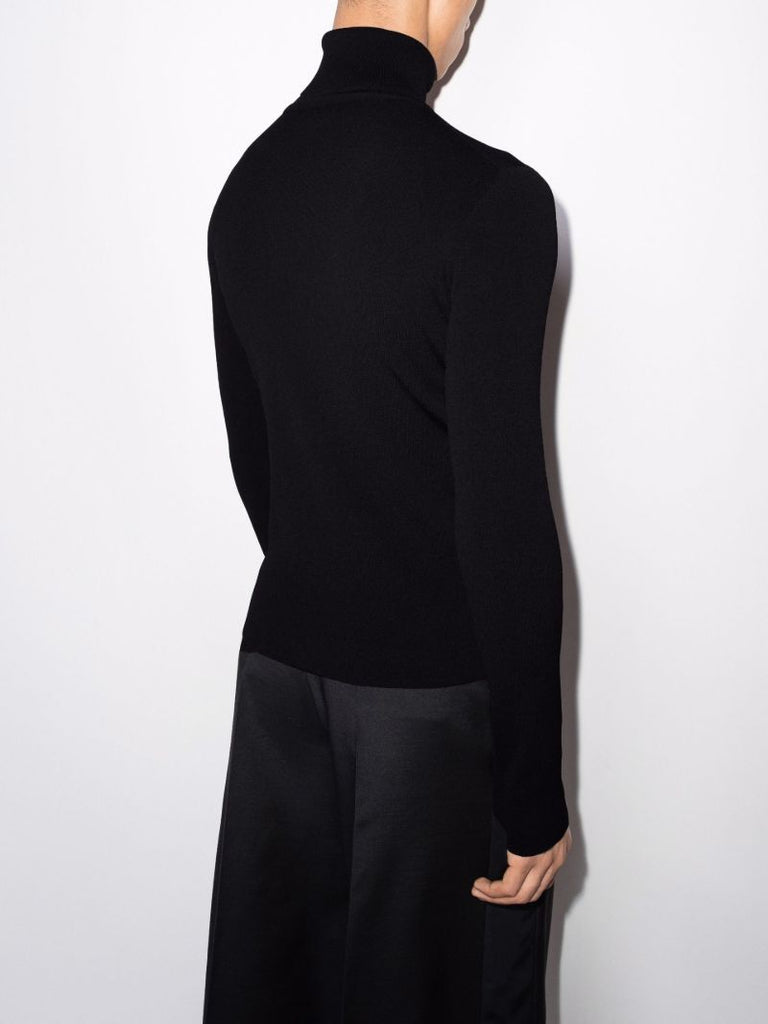 Roll Neck Logo Sweatshirt