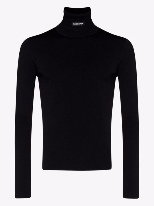 Roll Neck Logo Sweatshirt