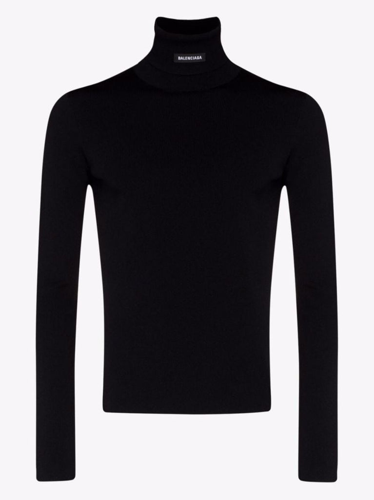 Roll Neck Logo Sweatshirt