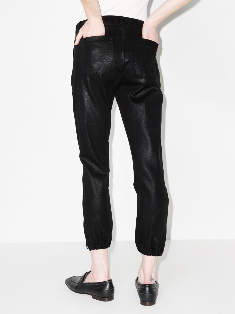 Mayslie Coated Tailored Sweatpants