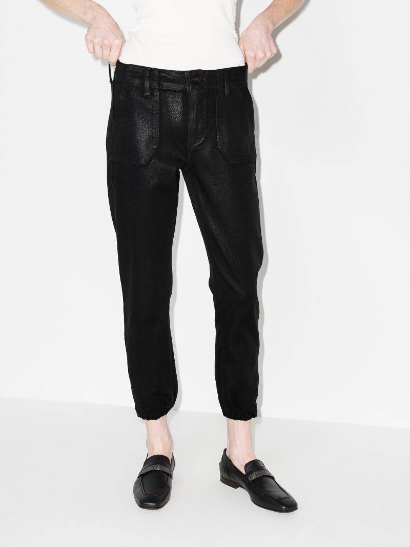 Mayslie Coated Tailored Sweatpants