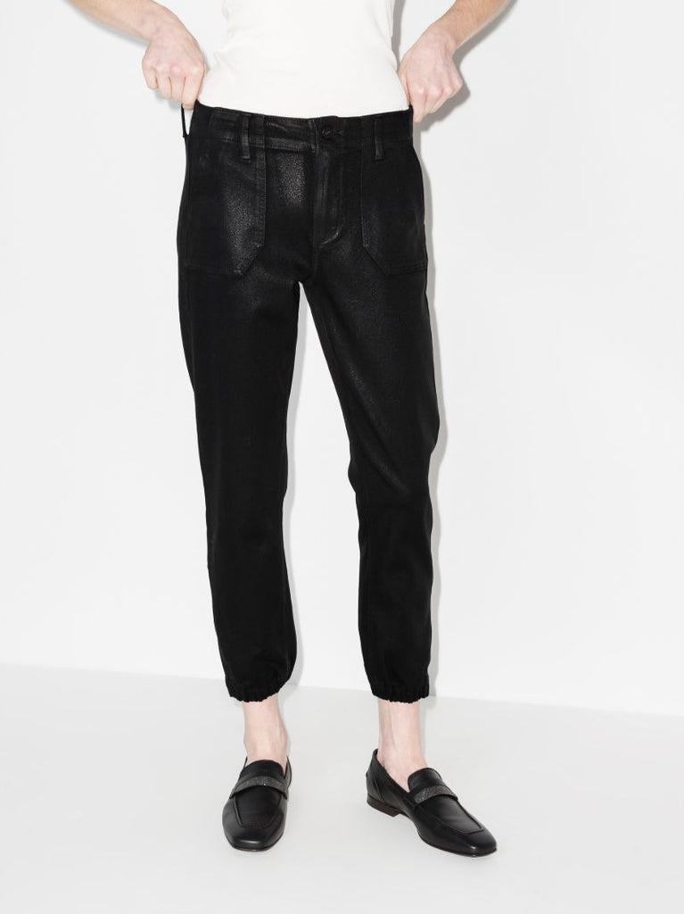 Mayslie Coated Tailored Sweatpants
