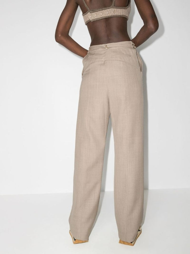 Le Pantalon Melu Wool Trousers