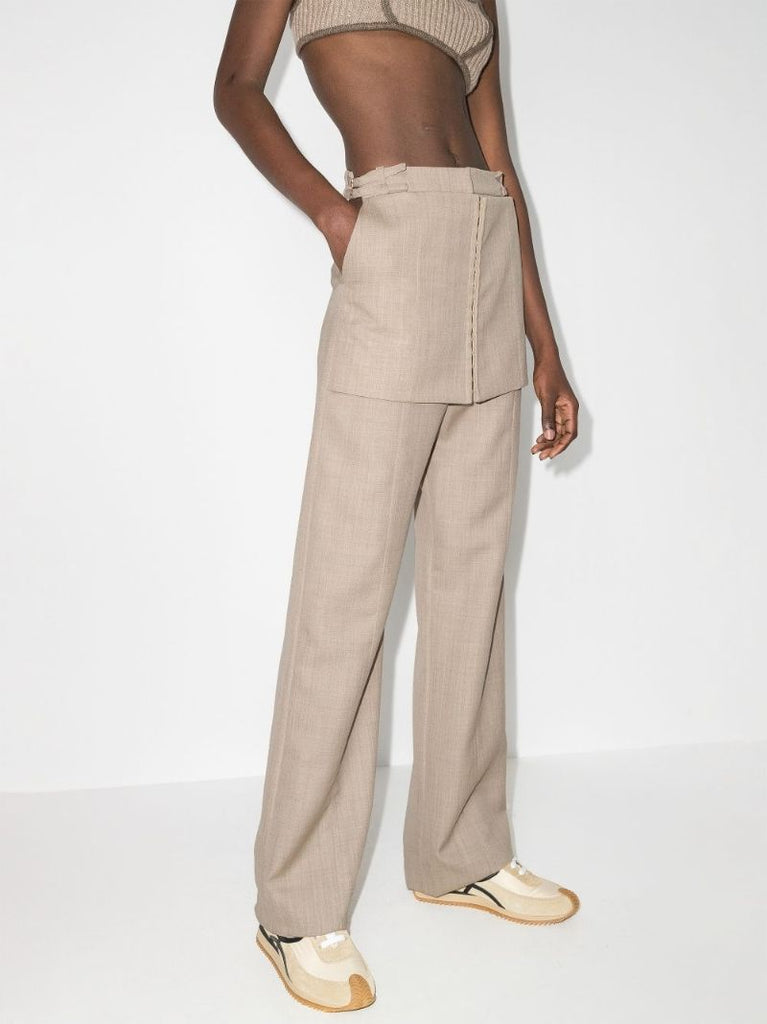 Le Pantalon Melu Wool Trousers