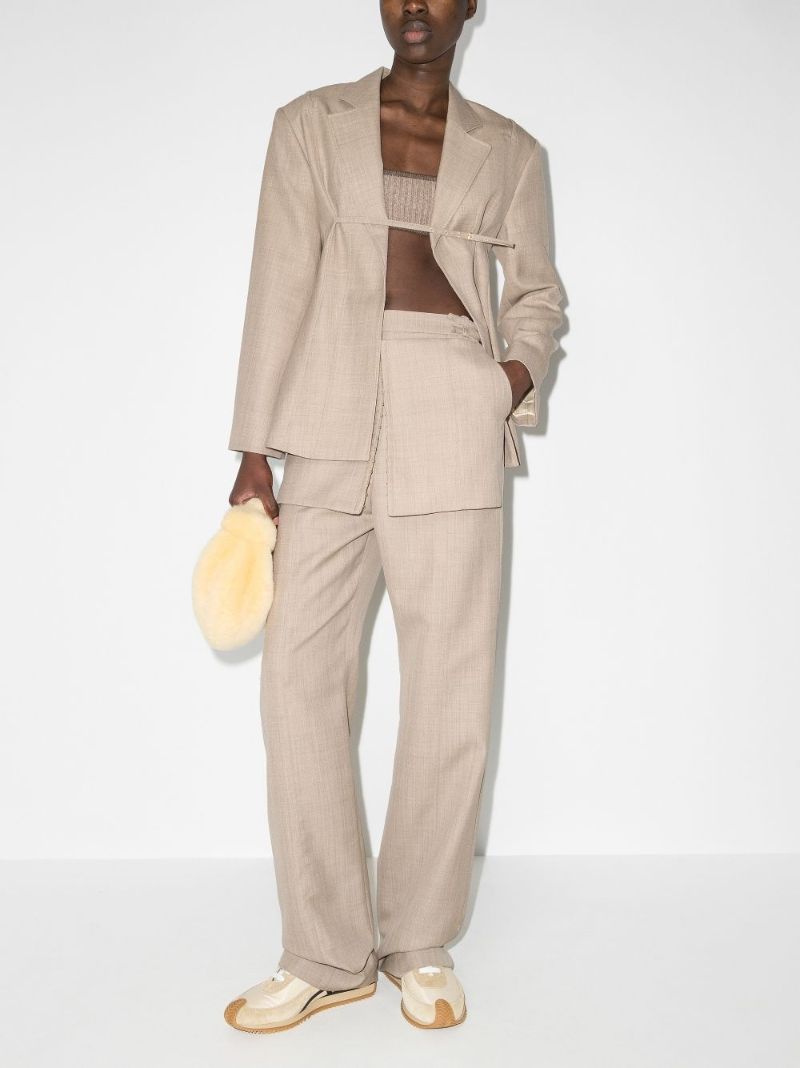 Le Pantalon Melu Wool Trousers