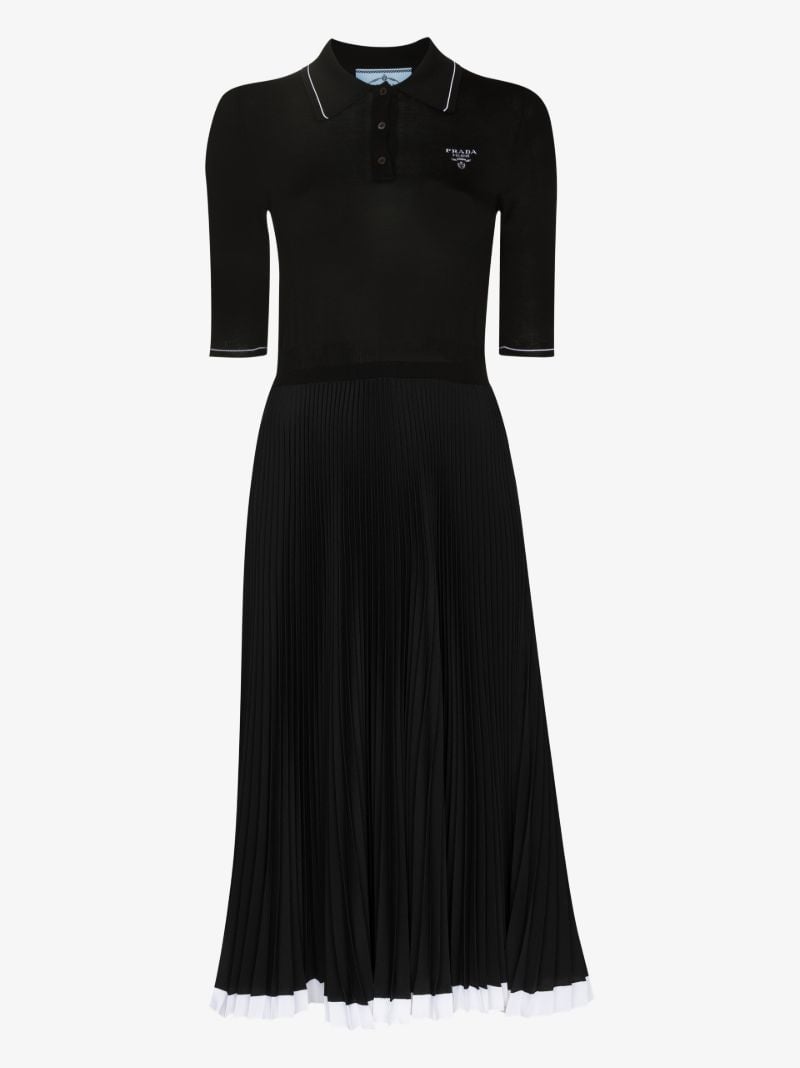 Logo Polo Shirt Dress