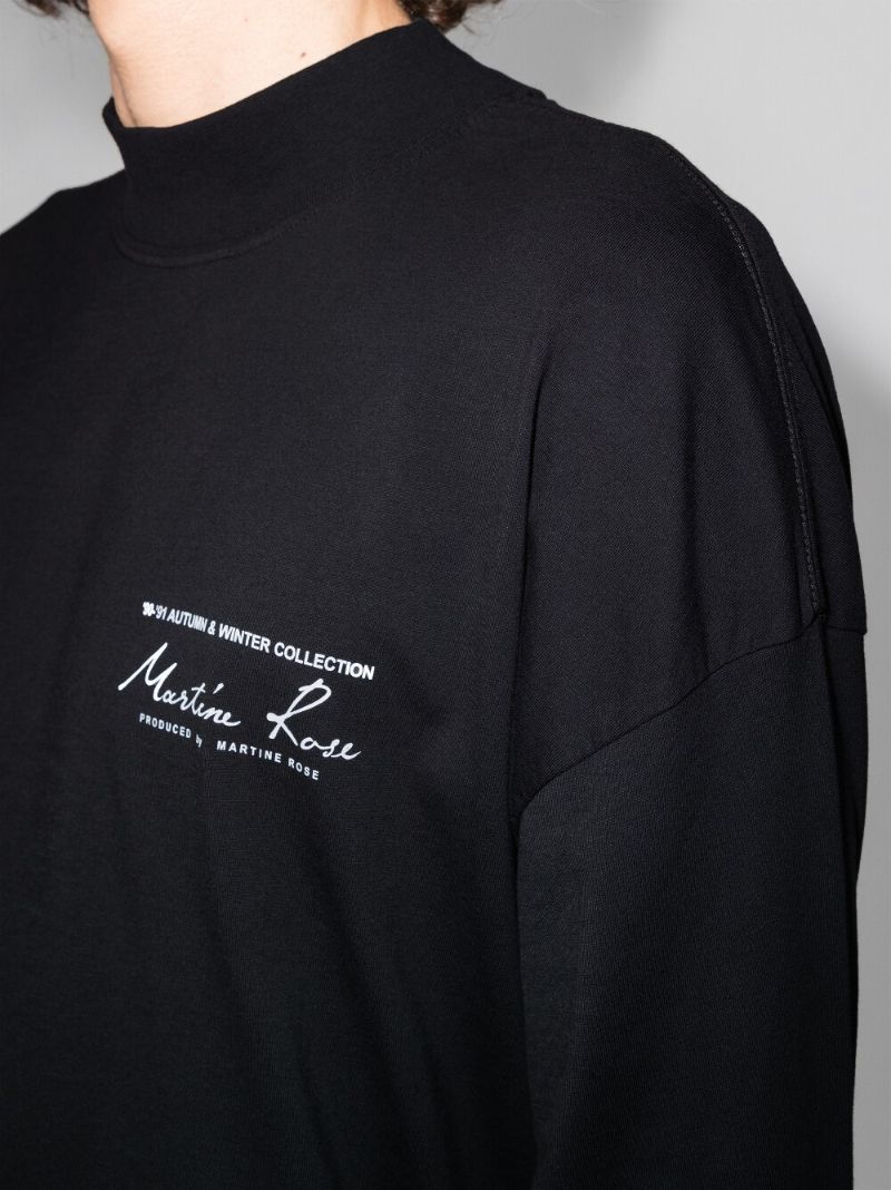 Logo Print Long Sleeve T-shirt
