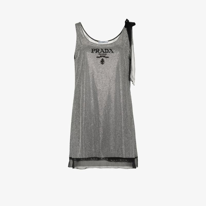 Sequin Silk Mini Dress