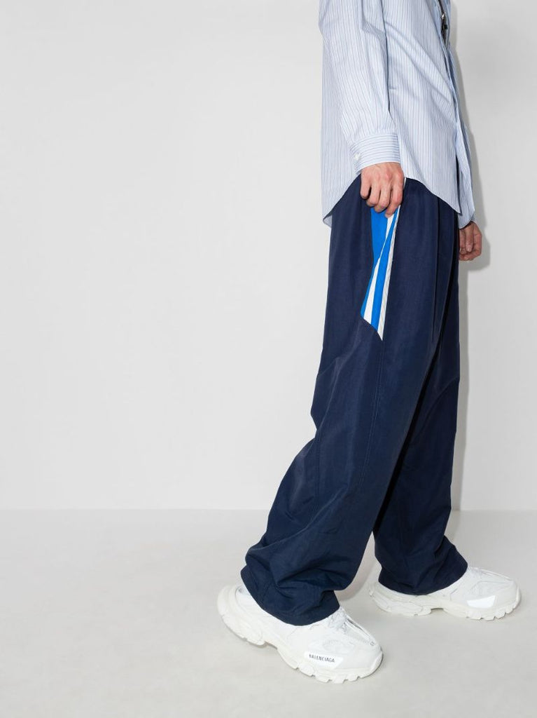 White Track Sneaker Mules