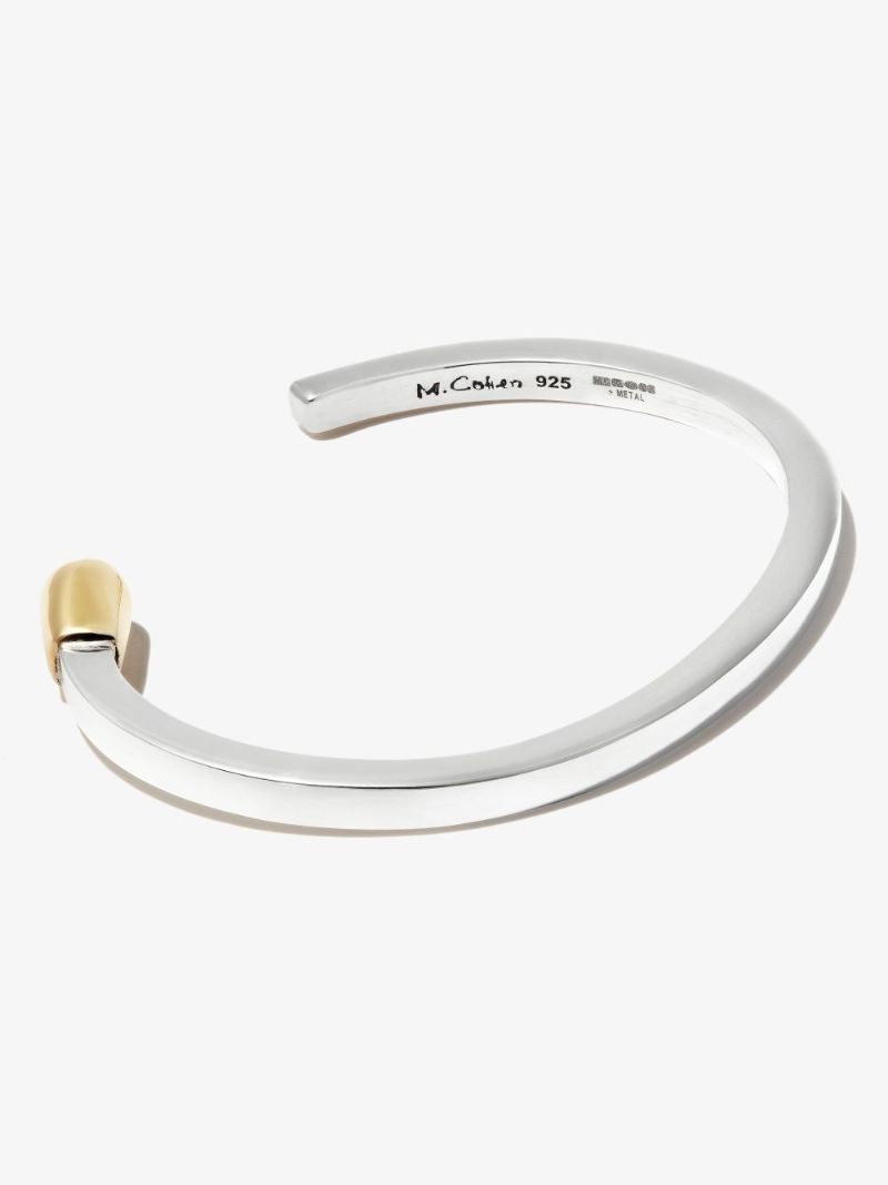 Sterling Silver Promethean Modern Medium Bracelet