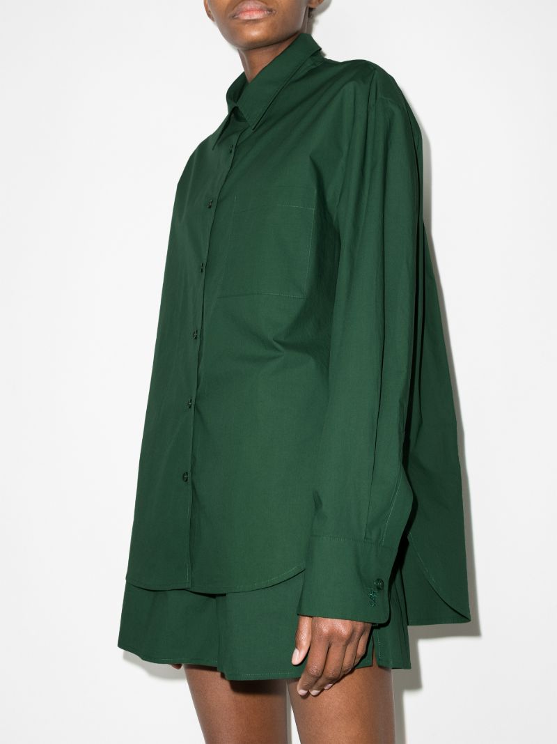 Green Lui Oversized Shirt