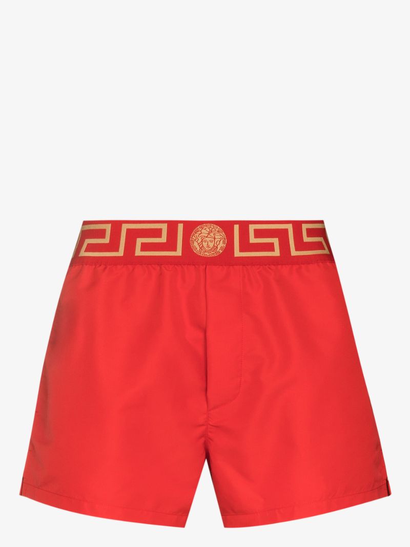 Greca Border Swim Shorts