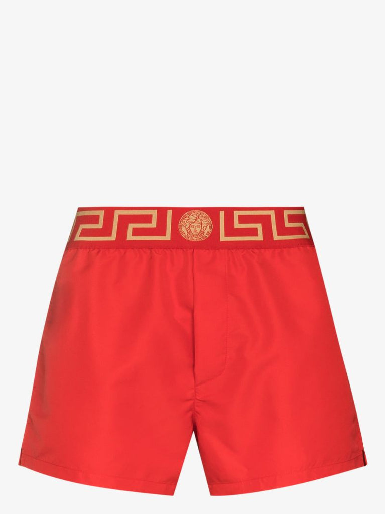 Greca Border swim shorts