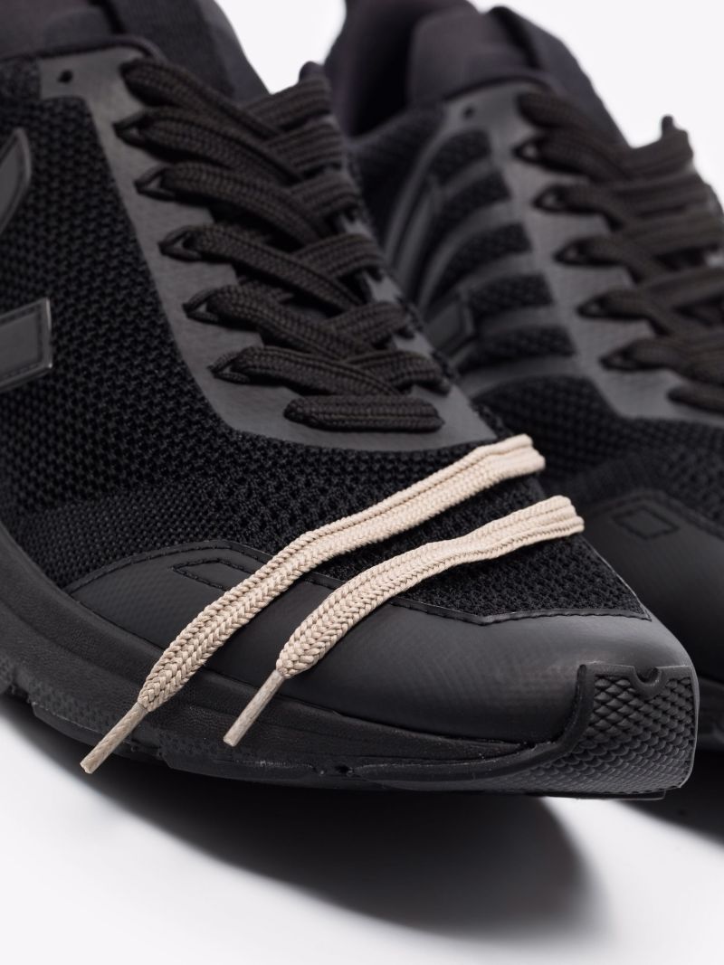 Black Performance Runner Sneakers
