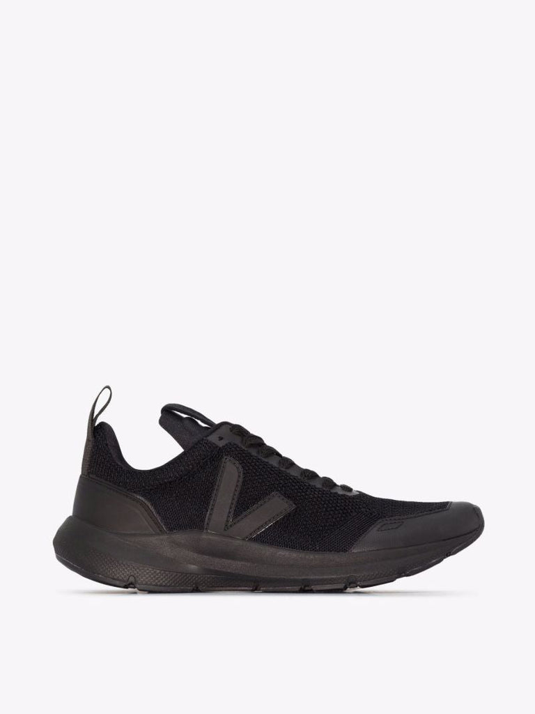 Black Performance Runner Sneakers