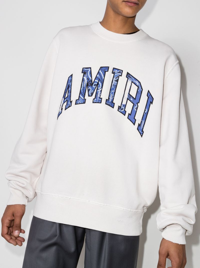 Bandana Logo Cotton Sweatshirt
