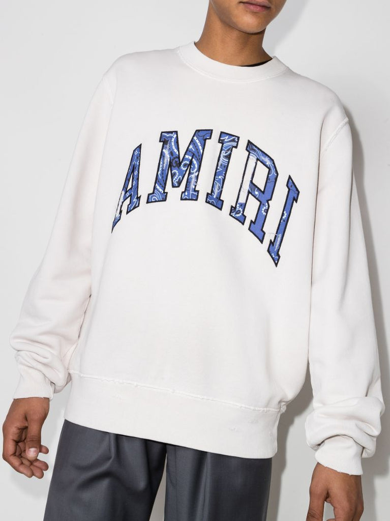 Bandana Logo Cotton Sweatshirt