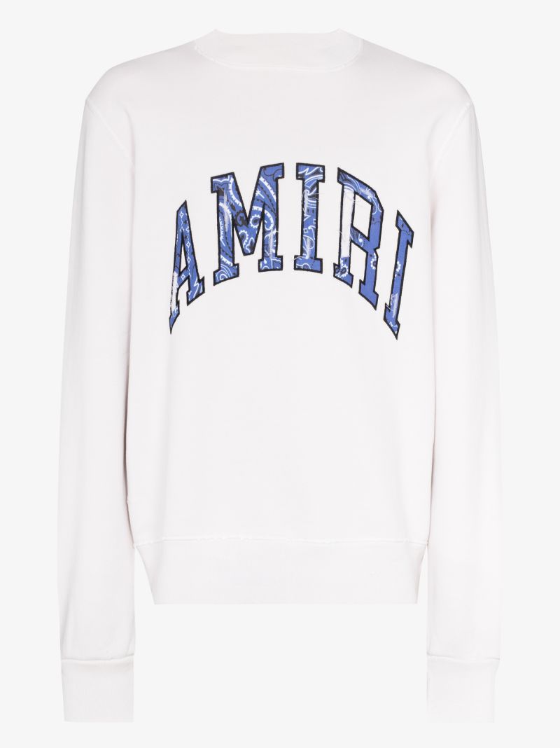 Bandana Logo Cotton Sweatshirt