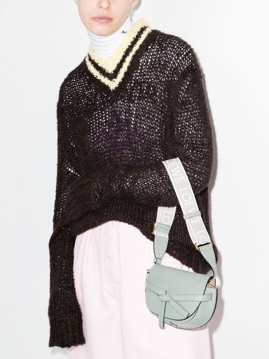 Grey Gate Mini Leather Cross Body Bag