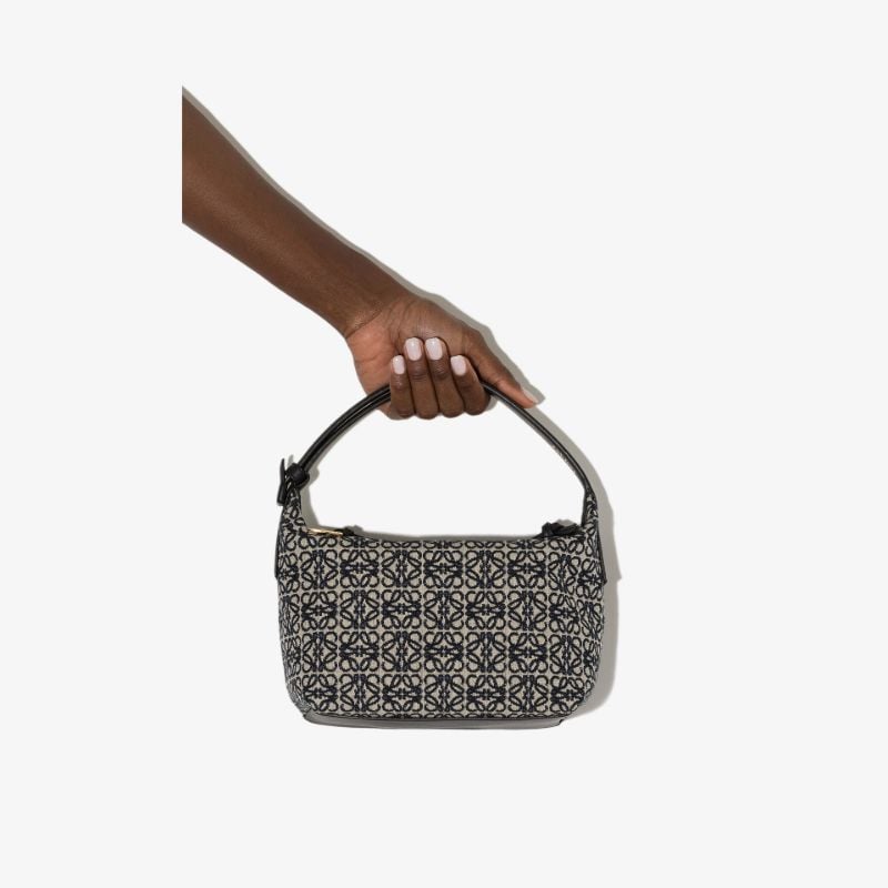 Blue Cubi Small Anagram Shoulder Bag