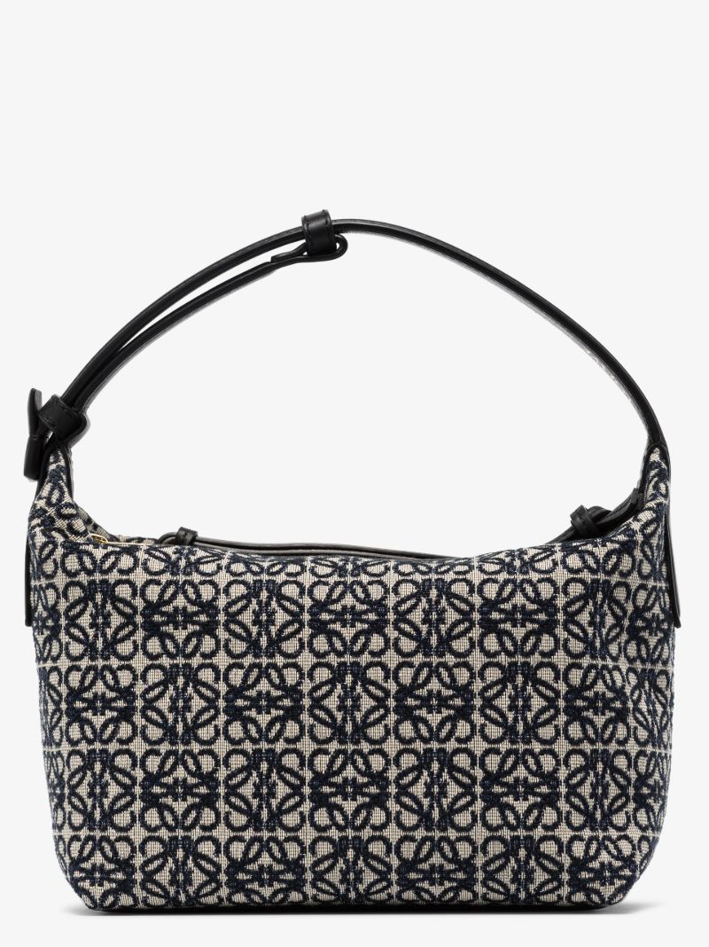 Blue Cubi Small Anagram Shoulder Bag